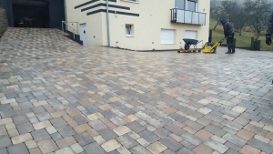 Pflasterarbeiten Rüttler