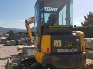 Komatsu Kleinbagger - Stolz GmbH Bauunternehmung - Mietservice